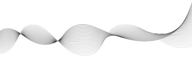 Abstract wave curve lines background. Abstract frequency sound wave lines and technology curve lines background. Abstract business wave curve lines background.