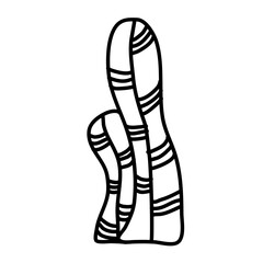 Aesthetic floral plant elements illustration template