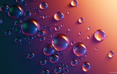 A close up of water drops on a  background