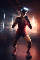 Exercising in virtual reality