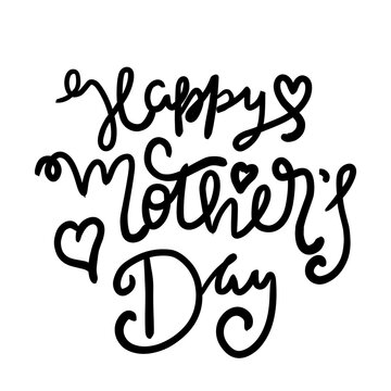 Happy Mother's Day Calligraphy
