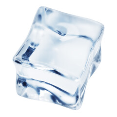 ice cube, isolated on white background, clipping path, full depth of field