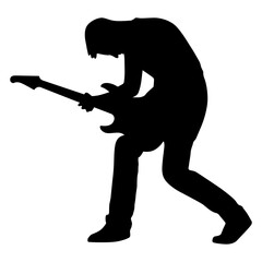 Guitarist Silhouette