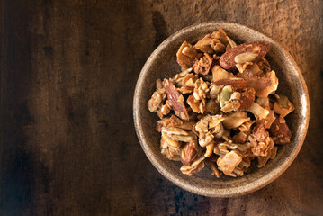 Grainless Granola in a Bowl