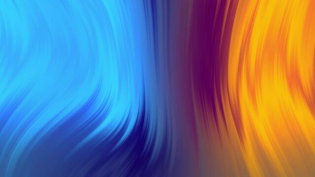 abstract blue and orange background gradient, animated futuristic wallpaper, fire versus water concept