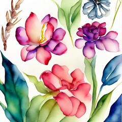 floral watercolor 