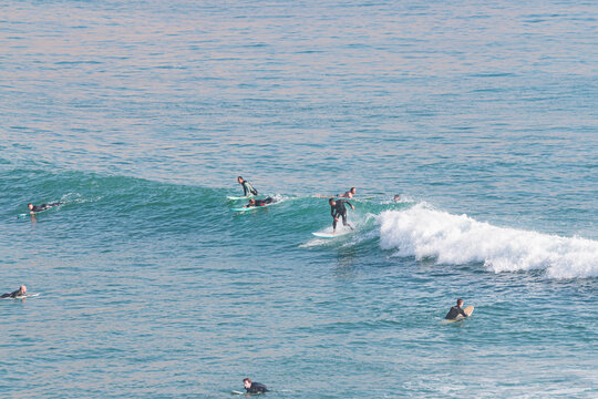 Surfer in Imousane, Morocco, Africa