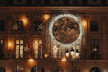 Paris during Christmas time