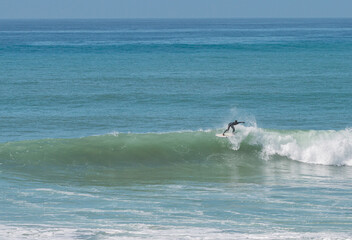 Surfing at La Source, Taghazout, Morocco 