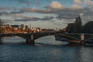 Fototapeta na wymiar Paris by the Seine