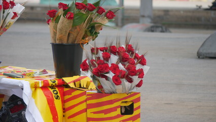 Fiesta de Sant Jordi Barcelona 2023
