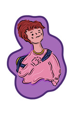 smile boy, sad boy, happy boy, kids emotion, kids expression