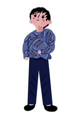 smile boy, sad boy, happy boy, kids emotion, kids expression