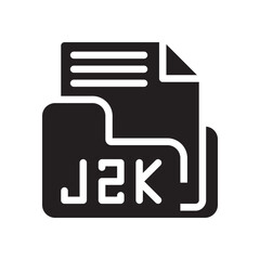 j2k glyph icon