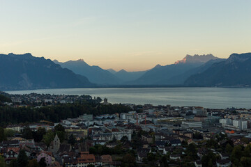 Fototapeta na wymiar Montagne suisse