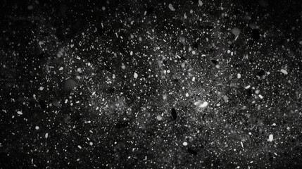 Abstract black and white speckled texture, grunge grainy black and white background with particles, old and dusty black and white texture