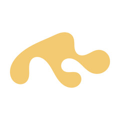 Abstract shape contemporary modern art design element illustration for background