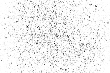 Grunge dots and points texture background. Abstract grainy overlay. PNG graphic illustration with transparent background.