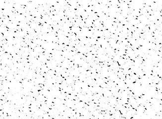 Grunge dots and points texture background. Abstract grainy overlay. PNG graphic illustration with transparent background.