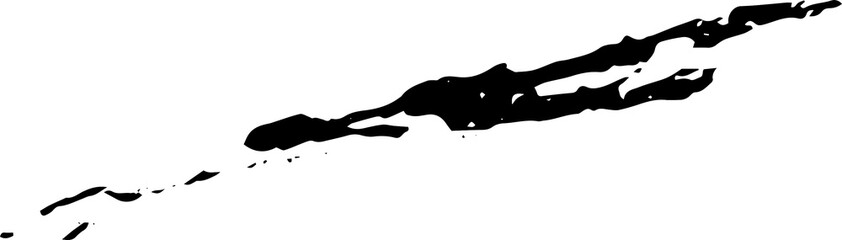 Obraz premium Rustic grunge texture with grain and stains. Abstract noise background. PNG graphic illustration with transparent background.