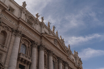 Rome Vatican outside beautiful old roman empire