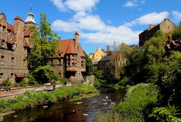 castle in the village of Edinburg
