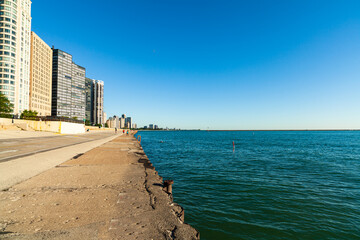 Fototapeta premium Lakefront Downtown Chicago