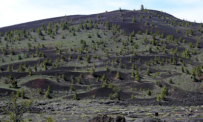 Crater of the Moon volcano near Idaho Falls in Idaho, USA © Eduardo