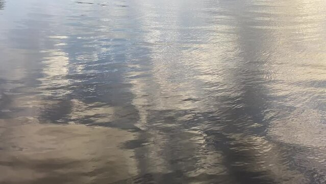 Gently rippling seawater in Kenmare Bay.