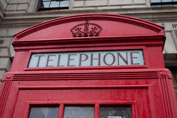 red london phone box, telephone