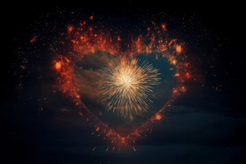 Fireworks portal to love created with Generative AI technology