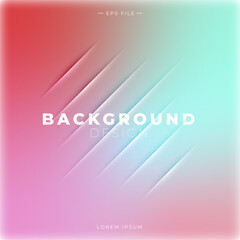 Dimensional gradient background vector design
