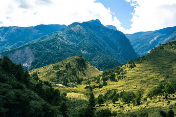 Fototapeta premium landscape in the mountains