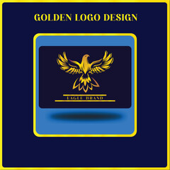 golden logo desin