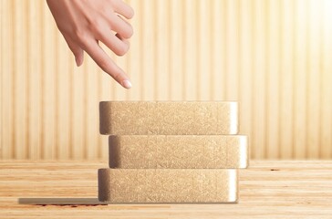 thyroid, hormones concept, human endocrine balance,