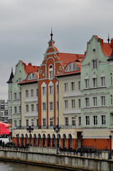 Obraz premium Kaliningrad is a city in Russia, the administrative center of the Kaliningrad Region, which is the westernmost regional center of the Russian Federation.