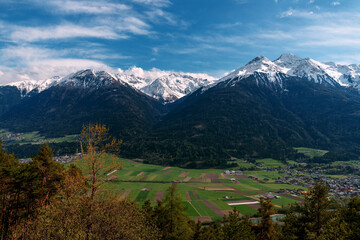 swiss mountains landscape