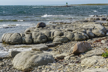 Flower’s Cove, Newfoundland, Canada: One of two locations on Earth where thrombolites -- bun...