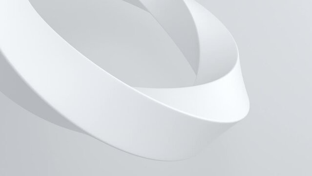 3d curve animation abstract background. Clean motion texture for modern business presentation. Simple geometric concept. Seamless loop.