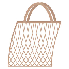 Obraz premium Net Bag Organic Mesh Cotton Rope Environmental Protection Eco-Friendly Reusable Eco Shopping Tote Bags