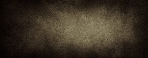 Brown textured concrete texture background. Dark edges