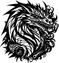 Dragon Mascot Vector Illustration