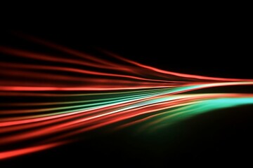 A Dynamic Background Design of Glowing Light Streaks