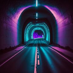 tunnel of light