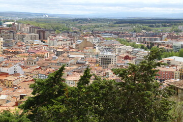 Fototapeta na wymiar Panorámica de Burgos 