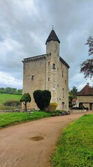 Fototapeta na wymiar COUCHES (Saône-et-Loire)