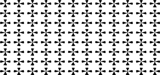 Black and white geometric pattern. Tileable texture background.