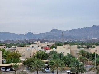 View of the city hatta, Dubai, UAE 