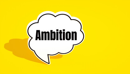 ambition bubble