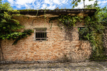 Instituto Penal Candido Mendes, an old brazilian prison in Vila Dois Rios, Ilha Grande, Brazil